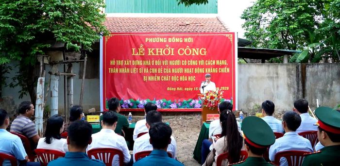 Quang cảnh lễ khởi công - Ảnh: P.V