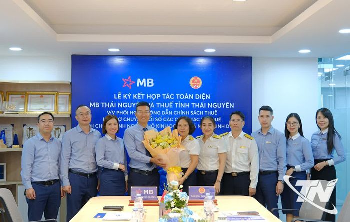 MB Thái Nguyên và Thuế tỉnh Thái Nguyên ký kết hợp tác toàn diện về việc phối hợp hướng dẫn chính sách thuế.