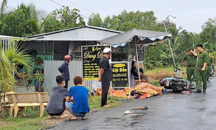 Hiện trường tai nạn - Ảnh: TPO.