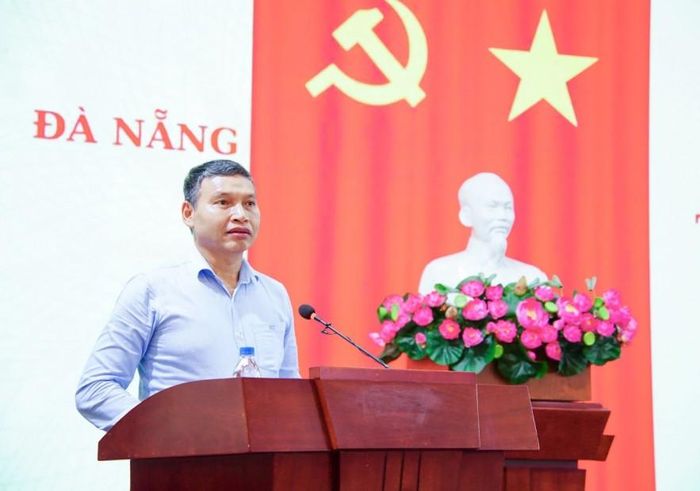 Phó Chủ tịch Thường trực UBND TP. Đà Nẵng Hồ Kỳ Minh phát biểu tại hội nghị. Ảnh: CTV.