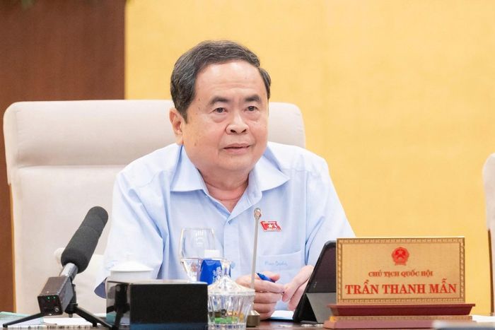 Chủ tịch Quốc hội Trần Thanh Mẫn đánh giá cao những kết quả đạt được của ngành Hải quan.