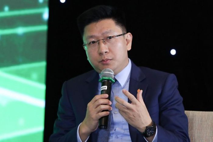 Ông Nguyễn Duy Linh - Tổng giám đốc Công ty cổ phần Chứng khoán Sài Gòn - Hà Nội (SHS) - Ảnh: Đức Thanh
