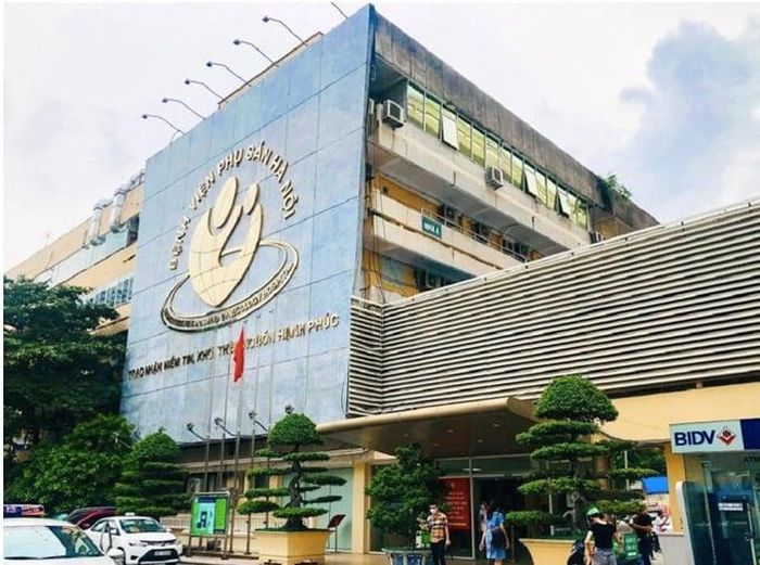Bệnh viện Phụ sản Hà Nội. Ảnh: Internet.