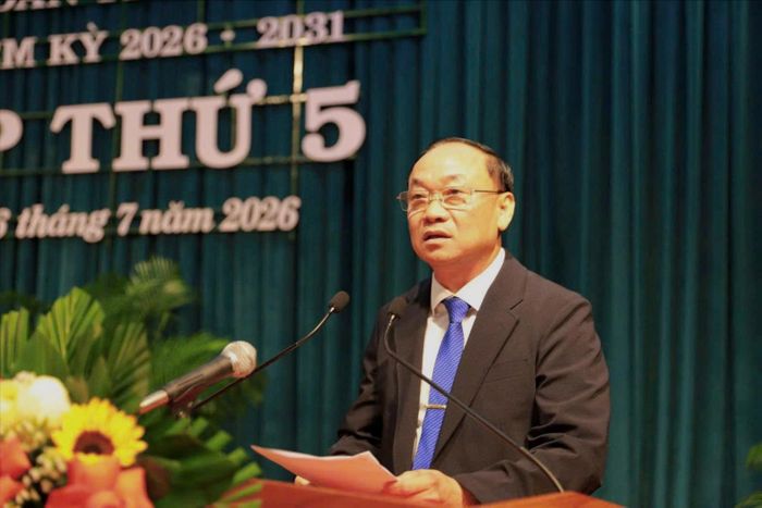 Bí thư Tỉnh ủy Thái Đại Ngọc phát biểu chỉ đạo tại phiên khai mạc