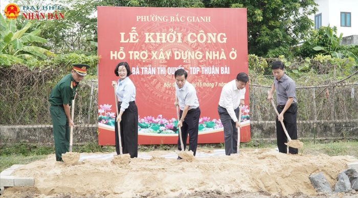 Quảng Trị đã đồng loạt tổ chức lễ khởi công xây dựng và sửa chữa nhà ở cho các đối tượng chính sách trên địa bàn