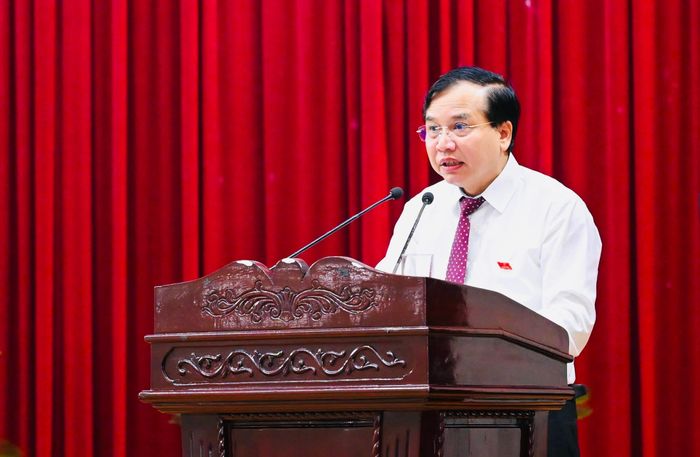 Phó Chủ tịch HĐND tỉnh Nguyễn Như Khôi kết luận nhóm nội dung chất vấn