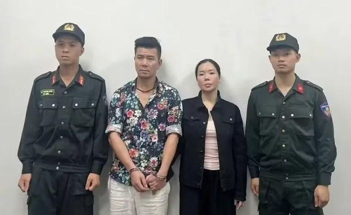 Vợ chồng Lê Văn Đông và Nguyễn Thị Mai Anh.