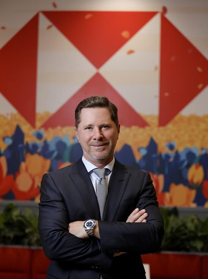 Ông Tim Evans, Tổng Giám đốc Điều hành, HSBC Việt Nam nhận định Việt Nam đang trở thành tâm điểm trên bản đồ thương mại AI châu Á. (Ảnh: HSBC)