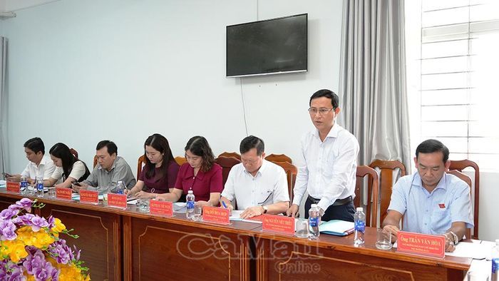 Phó Trưởng ban Pháp chế HĐND tỉnh Nguyễn Việt Triều