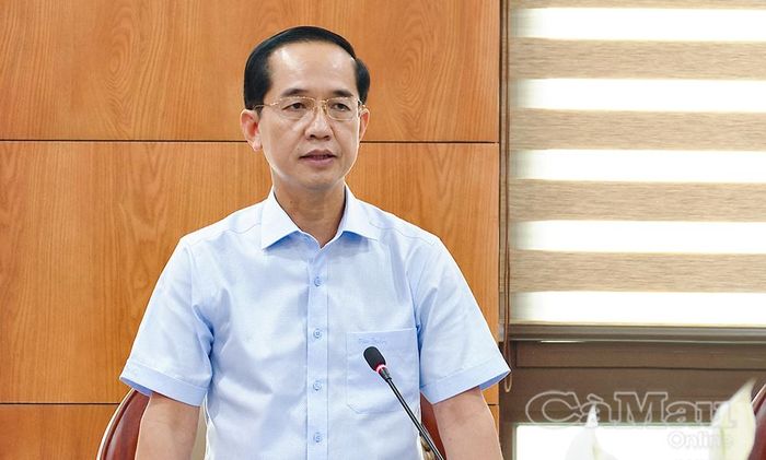 Đồng chí Hồ Thanh Thủy, Phó Bí thư Tỉnh ủy, Chủ tịch Ủy ban MTTQ Việt Nam tỉnh Cà Mau, Trưởng ban Chỉ đạo, yêu cầu đẩy nhanh tiến độ thực hiện các nhiệm vụ trọng tâm của Nghị quyết 72.