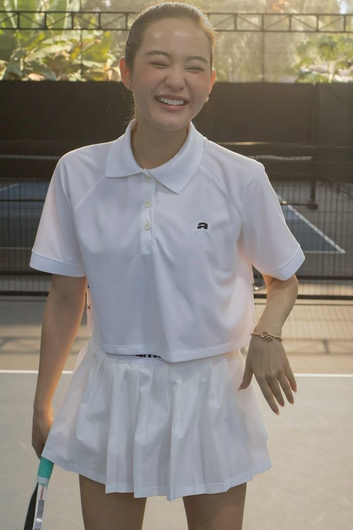 Pickleball chính là môn thể thao mà Hiền Hồ lựa chọn để chơi thường xuyên. Ảnh: FBNV