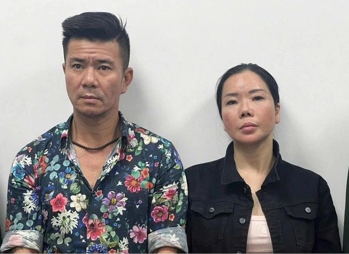 Lê Văn Đông và Nguyễn Thị Mai Anh (Ảnh: Bộ Công an).