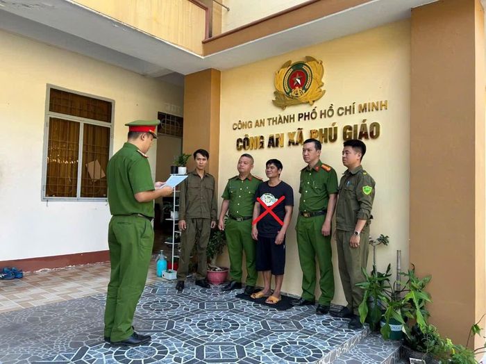 Đối tượng Đặng Văn Đề bị bắt giữ