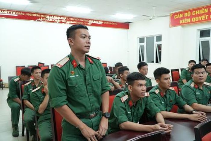 Chiến sĩ Vũ Đức Tâm chia sẻ cảm xúc khi thực hiện nhiệm vụ đặc biệt.