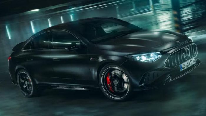 Mercedes-AMG CLA 45 4MATIC+ 2027 sở hữu thân xe sedan thể thao kết hợp nhiều giải pháp khí động học. Ảnh: Mercedes-Benz