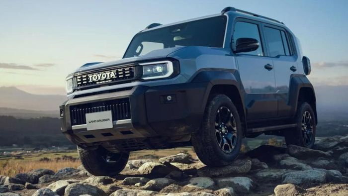 Thiết kế ngoại thất của Toyota Land Cruiser FJ. Ảnh: Toyota.
