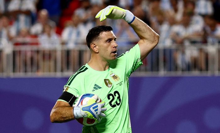 Thủ môn Emiliano Martinez. (Ảnh: Reuters)