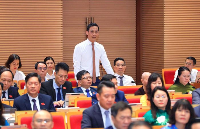 Giám đốc Sở Nông nghiệp và Môi trường Hà Nội Lê Thanh Nam. Ảnh: Thành Thái