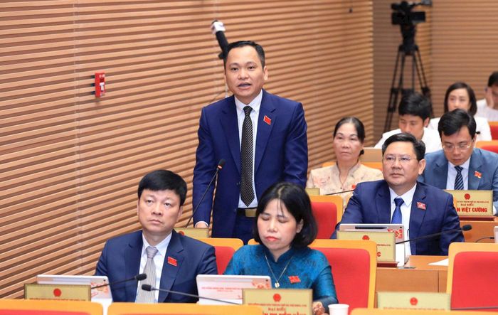 Đại biểu Trần Đức Phương. Ảnh: Thành Thái