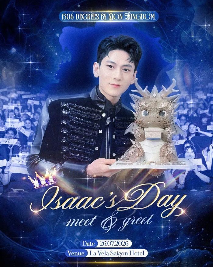  BTC Lion Kingdom cho biết đang dồn 200% tâm huyết cho sự kiện Meet&amp;Greet gặp gỡ ISAAC vào ngày 26/7. 