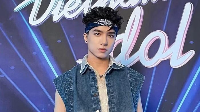 Xuân Định K.Y tại Vietnam Idol 2023.