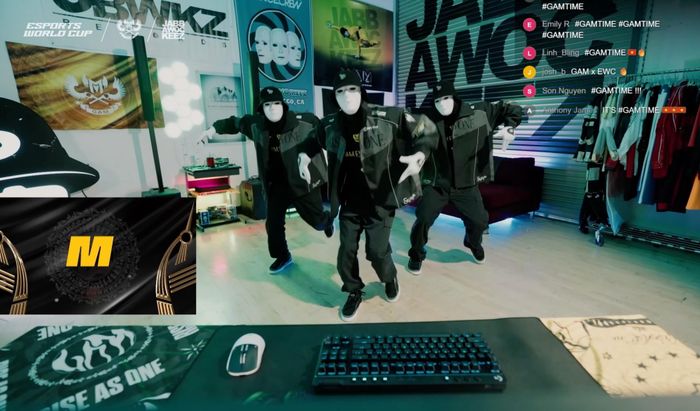  GAM Esports cũng công bố màn hợp tác với Jabbawockeez, một trong những nhóm nhảy hiphop nổi tiếng nhất thế giới, trong khuôn khổ Esports World Cup 2026. 