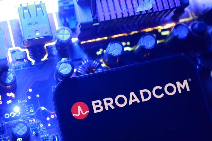 Logo của Broadcom. Ảnh: Reuters. 