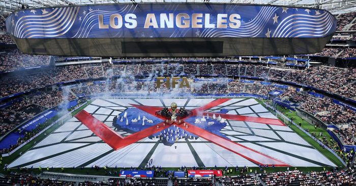  Lễ khai mạc World Cup 2026 tại SoFi ở Los Angeles (Mỹ) vào 12/6 (giờ địa phương). Ảnh: Reuters. 