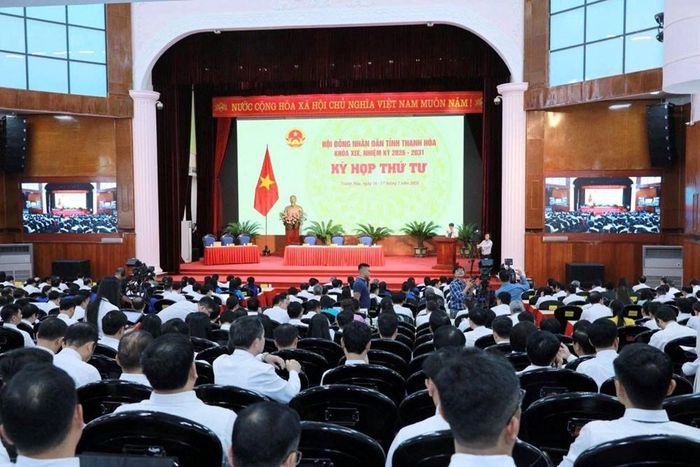 Toàn cảnh kỳ họp. Ảnh: Minh Hiếu