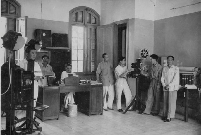 Phòng Xử lý phim ảnh của EFEO năm 1939