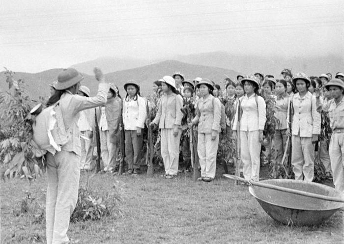 Trong các cuộc kháng chiến, đặc biệt là chống Pháp và chống Mỹ, hàng vạn TNXP đã hiến dâng tuổi xuân, không tiếc máu xương hoàn thành xuất sắc nhiệm vụ, đóng góp to lớn vào thắng lợi của dân tộc. Ngày nay, TNXP tiếp tục là lực lượng nòng cốt phát triển kinh tế, sẵn sàng xây dựng và bảo vệ Tổ quôc. Ảnh: TTXVN
