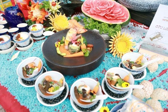 Các món ăn hấp dẫn, giàu chất dinh dưỡng được chế biến từ yến sào Khánh Hòa và các sản vật địa phương