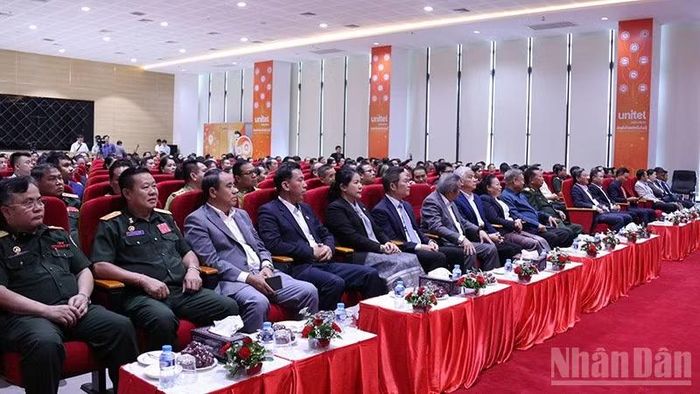 Các đại biểu tham dự buổi chiếu phim. (Ảnh: Duy Toàn)