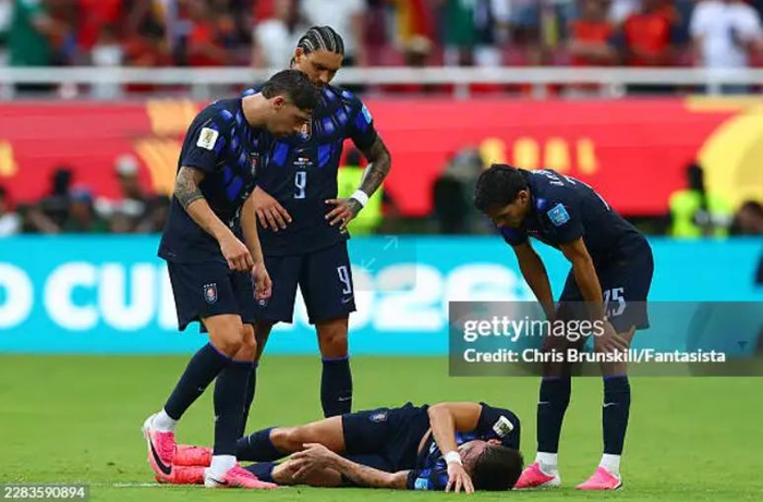 MU dự kiến sẽ nhận khoản tiền bồi thường hơn 3 triệu bảng từ FIFA sau chấn thương nặng của tiền vệ Manuel Ugarte. Ảnh: Getty