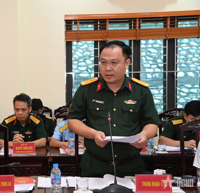  Trung tá Đỗ Quang Minh.