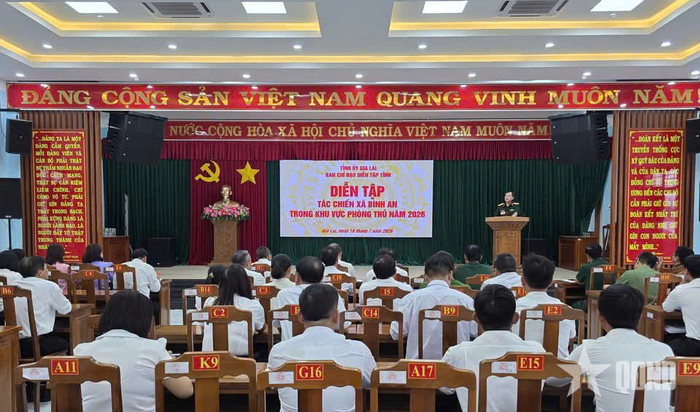 Quang cảnh buổi khai mạc.