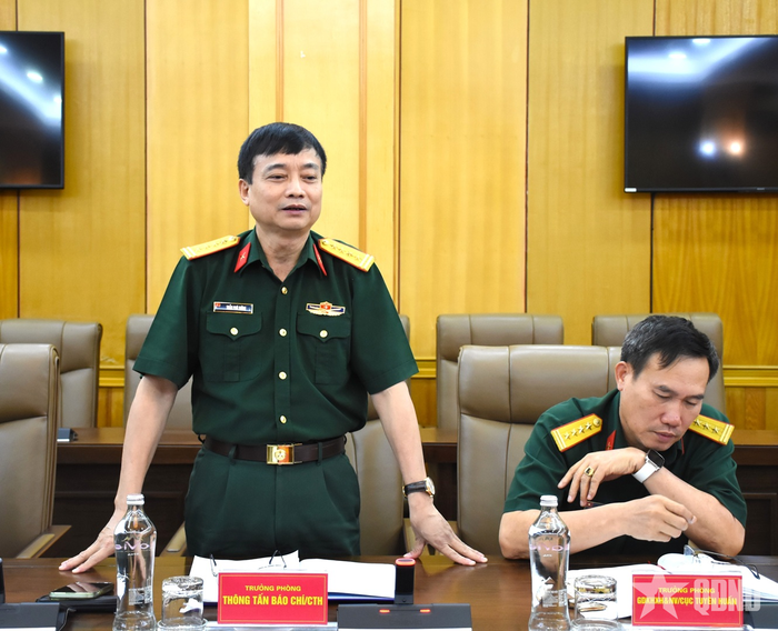 Đại biểu phát biểu tại hội nghị.