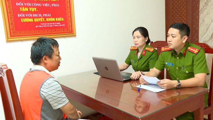  Cơ quan công an làm việc với Đào Xuân Trường 