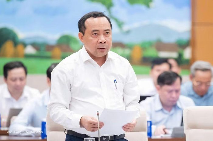 Bộ trưởng Khoa học và Công nghệ Vũ Hải Quân. Ảnh: Cổng TTĐT Quốc hội.