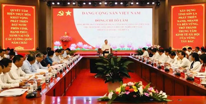 Tổng Bí thư, Chủ tịch nước Tô Lâm chủ trì làm việc với Ban Thường vụ Tỉnh ủy Sơn La.