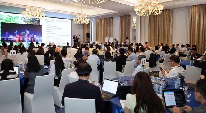Quang cảnh chương trình tập huấn.