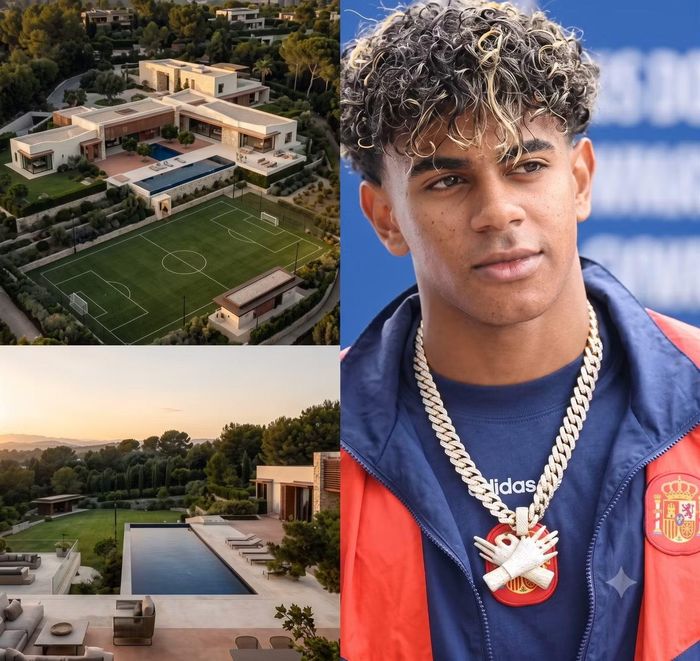 Căn biệt thự của Lamine Yamal từng thuộc sở hữu của cựu trung vệ Barcelona Gerard Pique và ngôi sao nhạc pop Shakira,