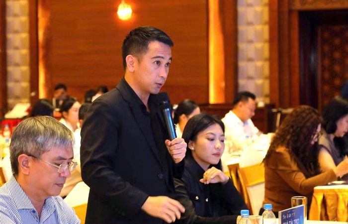 Ông Lê Duy Lân phát biểu ý kiến tại chương trình. Ảnh: BTC.