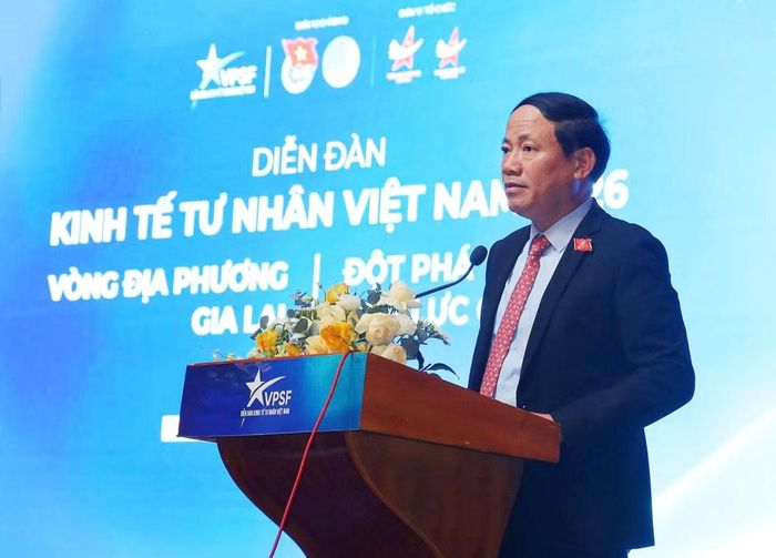 Chủ tịch UBND tỉnh Gia Lai Phạm Anh Tuấn phát biểu tại chương trình. Ảnh: BTC