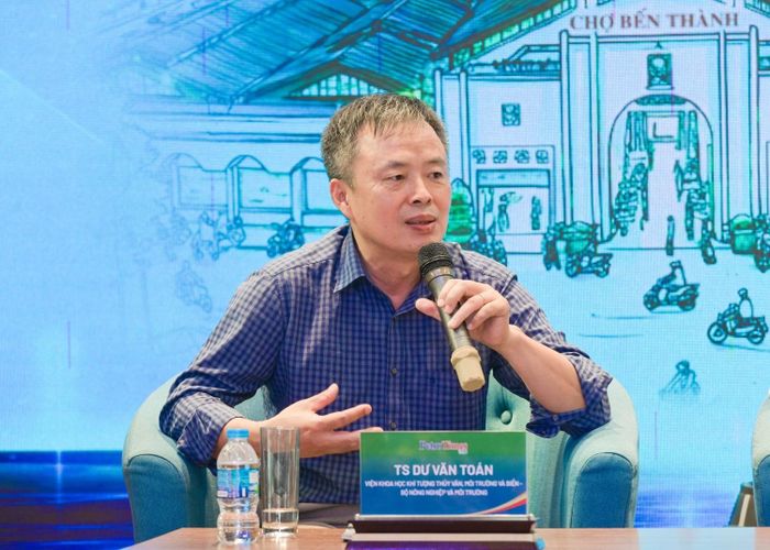 TS Dư Văn Toán, Viện Khoa học Khí tượng Thủy Văn, Môi trường và Biển (Bộ Nông nghiệp và Môi trường).