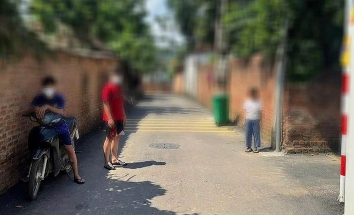  Hiện trường các đối tượng gây án.