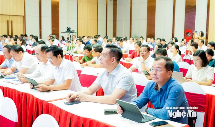 Các đại biểu tham dự hội nghị. Ảnh: Phạm Bằng