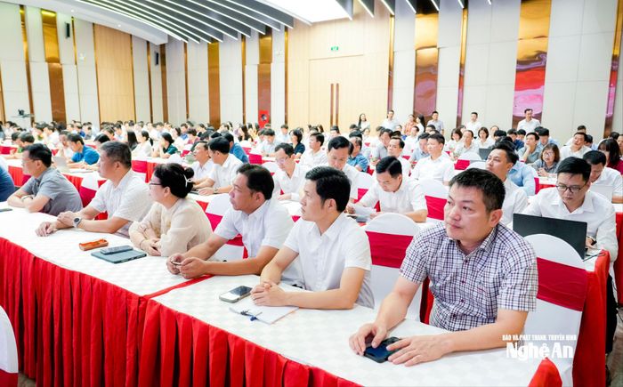 Các đại biểu tham dự hội nghị. Ảnh: Phạm Bằng
