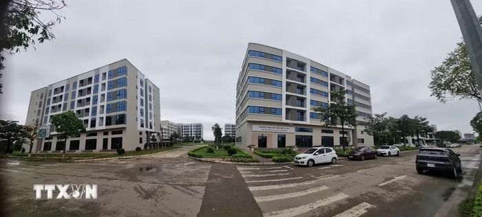 Nhiều dự án nhà ở xã hội đã hoàn thành và được đưa vào sử dụng trên địa bàn tỉnh Phú Thọ. (Ảnh: Đào An/TTXVN)