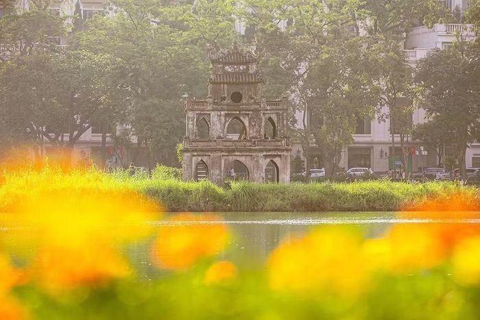 Hình ảnh Tháp Rùa Hồ Gươm